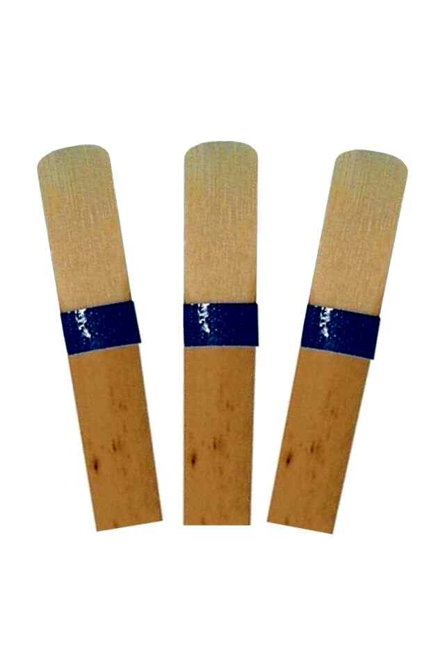 Mavi Kuşak Klarnet Kamışı 0.75 Numara 3'lü Paket - Rigotti Hot and Swing