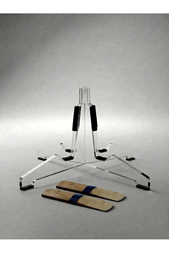 Mavi Kuşak Klarnet Kamışı 0.75 Numara Standlı Set - 2'li + Klarnet Standı - Rigotti Hot and Swing