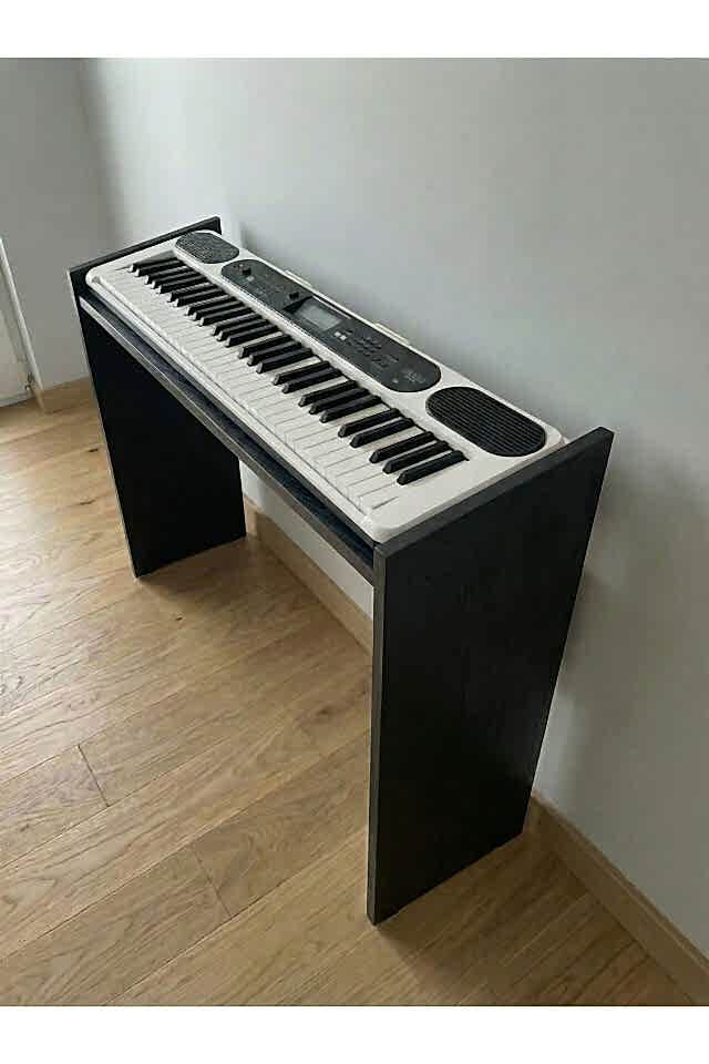 Montavo PS60 Org Sehpası Siyah – CT-S300, PSR-F52 Uyumlu Ahşap Stand