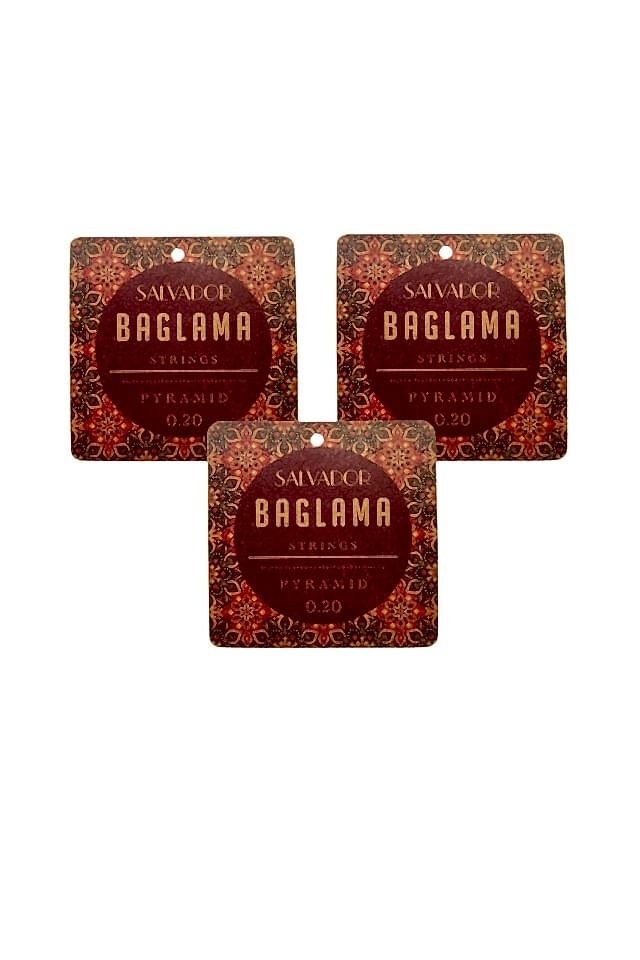 Premium 0.20 Uzun Sap Bağlama Teli (3 Takım)
