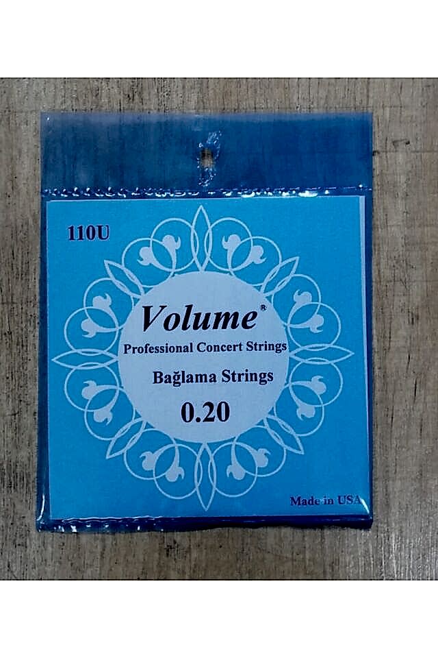 110U Uzun Sap Elektro Bağlama Teli 0.20 Concert Serisi - Profesyonel Konser Teli