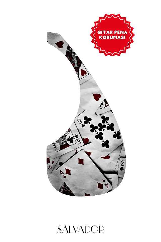 Pickguard Akustik Gitar Kendinden Yapışkanlı (Pena Korumalığı)