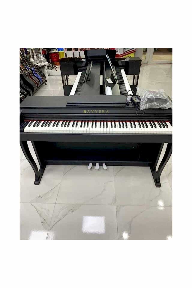 BAVYERA SP064 Dijital Piyano Siyah (Tabure Hediyeli)