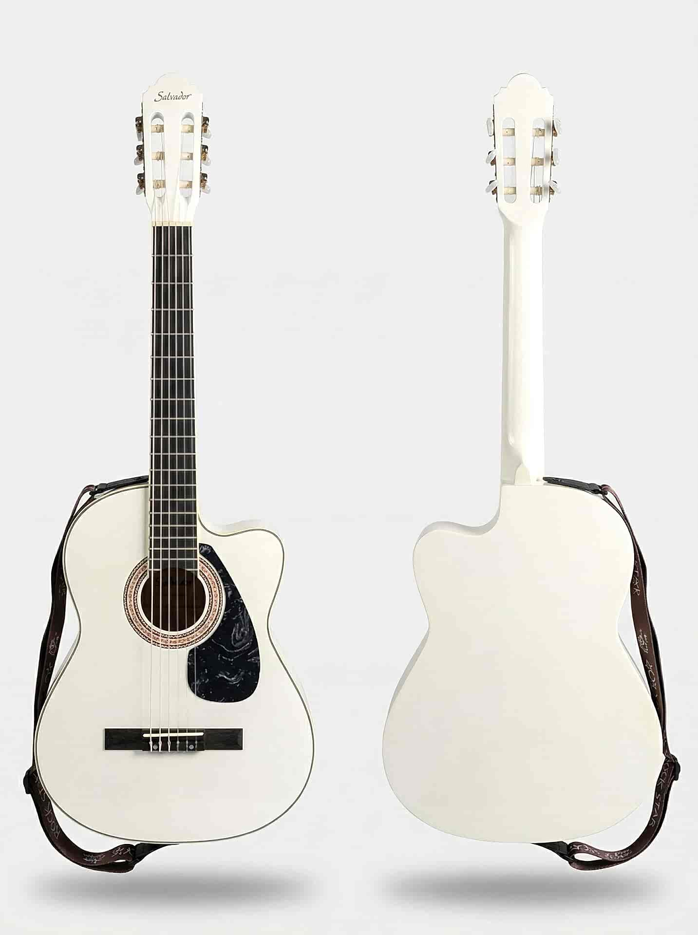 YNK2003C Cutaway Klasik Gitar - Kesik Kasa Sap Ayarlı Pedli Kılıf Kapo Pena Set