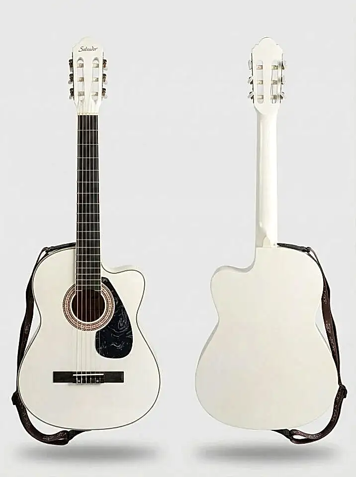 YNK2003C Cutaway Klasik Gitar - Kesik Kasa Sap Ayarlı Pedli Kılıf Kapo Pena Set