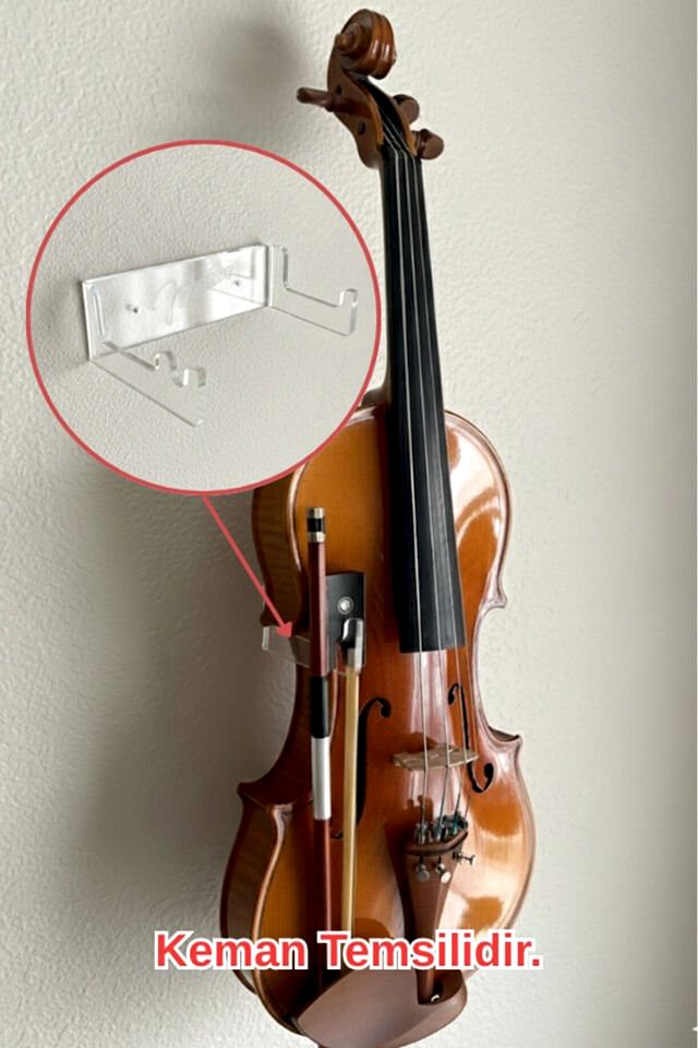 Vivaldi VL-904A 4/4 Keman Seti Premium - Duvar Askısı, Yastık, Reçine Dahil