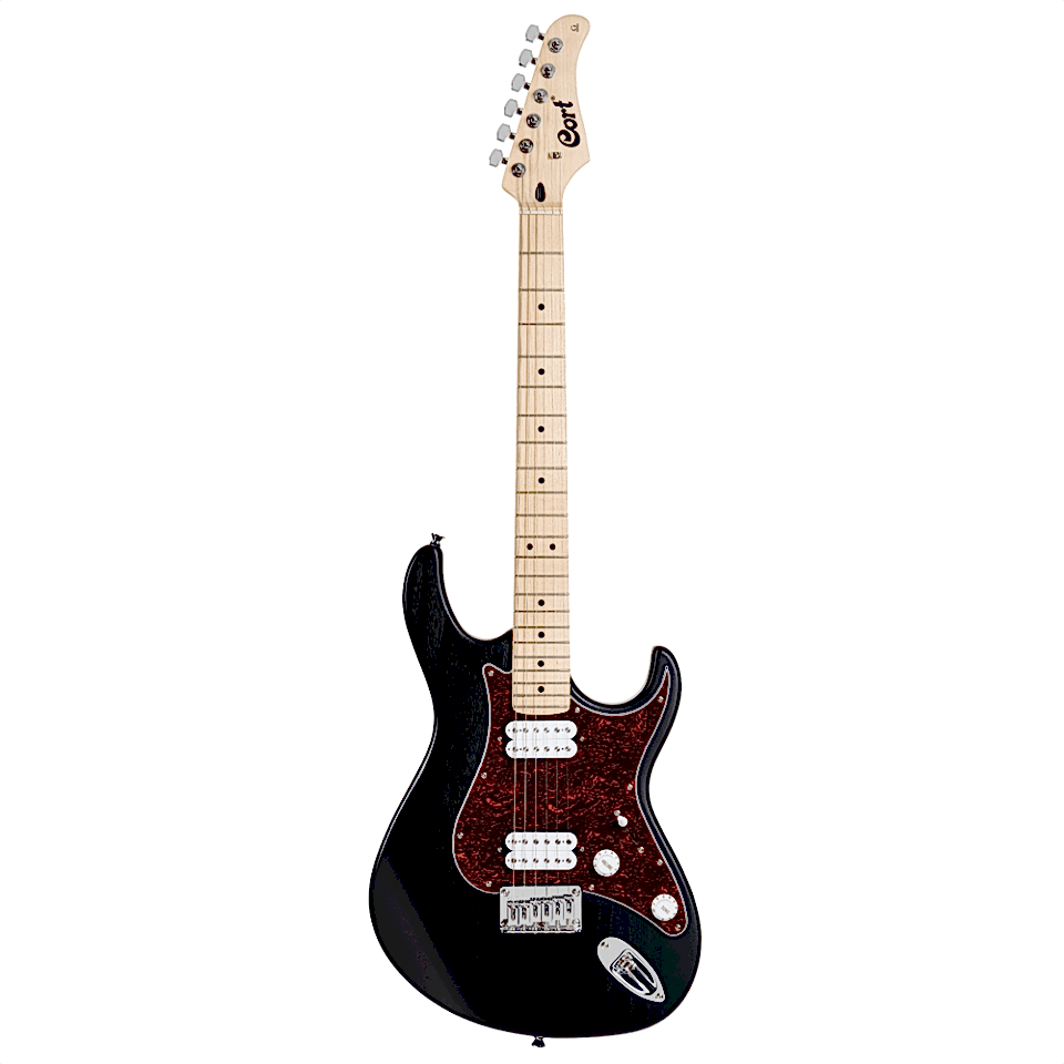 CORT G100HHOPB Elektro Gitar - Open Pore Black (H-H)