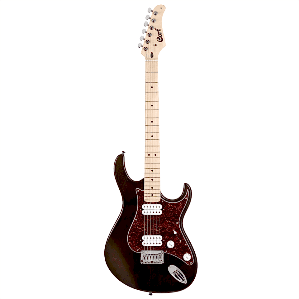 CORT G100HHOPW Elektro Gitar - Open Pore Walnut (H-H)