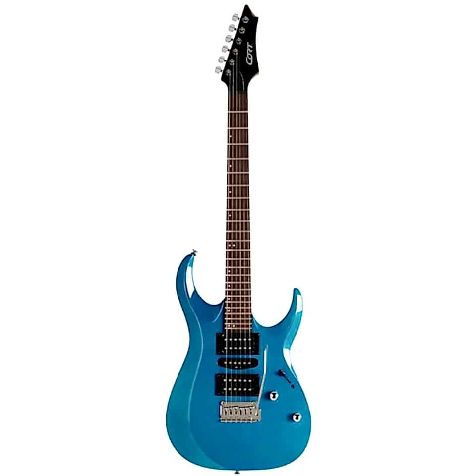 CORT X200CBL Elektro Gitar - Mavi (H-H)