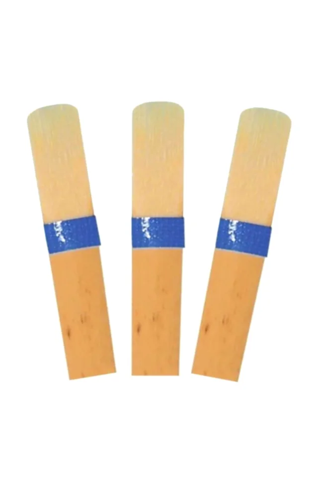 Mavi Kuşak Klarnet Kamışı 1 Numara 3'lü Paket - Rigotti Hot and Swing