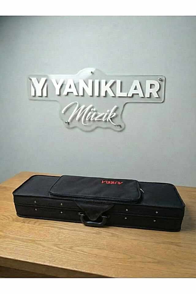 Almeria AM22407-12 1/2 Çocuk Keman - Profesyonel Kare Kutu Parlak Cila